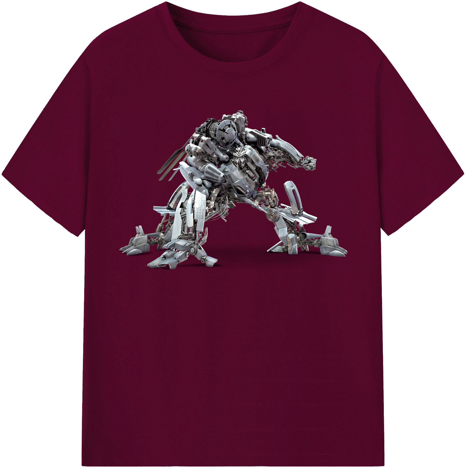 （画像用） Transformers トランスフォーマー レディースカジュアルプリントTシャツ（綿100％）